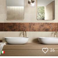 Piastrelle bagno in gres
