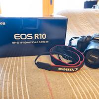 Canon EOS R10 — kit completo