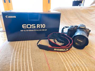 Canon EOS R10 — kit completo