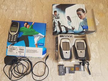 LOTTO NOKIA VINTAGE:  6600 (X2) + 3310
