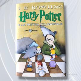 HARRY POTTER E LA PIETRA FILOSOFALE TELA ROSSA 