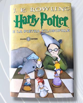 HARRY POTTER E LA PIETRA FILOSOFALE TELA ROSSA 