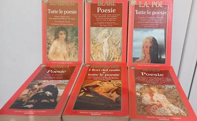 LOTTO N.6 LIBRI DI POESIE TASCABILI 

NEWTON