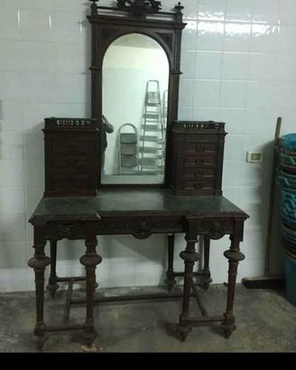 CONSOLE CON SPECCHIO ANTICA