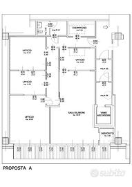 Ufficio luminoso su strada statale SS13