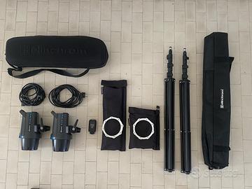 Kit torce flash Elinchrom D-lite 4