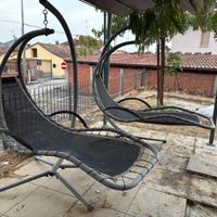 Dondoli da giardino comprensivi di cuscini