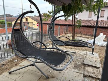 Dondoli da giardino comprensivi di cuscini
