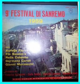 Vinile 9° Festival Sanremo 1959