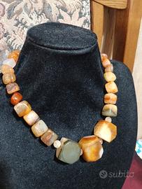 Bijoux Handmade. Collana Agata 