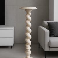 Elegante piantana porta vaso in stile classico