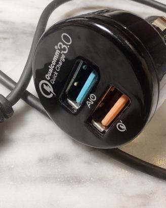 Caricabatterie da auto USB Aukey CC-T7
