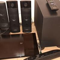 Home Theatre Cinema sony  N790 casse wireless back