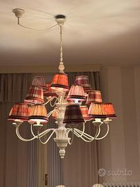 lampadario shabby-chic