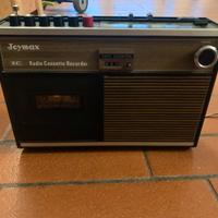 Radio mangiacassette registratore antico Joymax IC