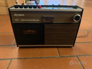 Radio mangiacassette registratore antico Joymax IC