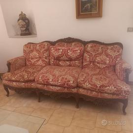 Divano e poltrone stile Luigi XIV