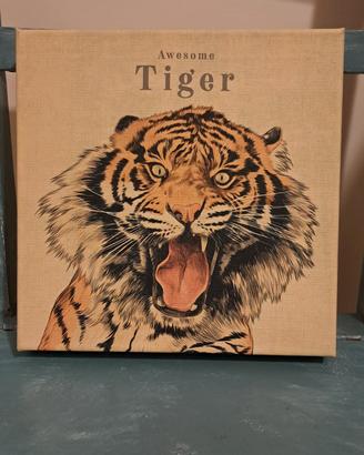 Quadro con tigre