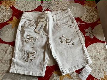 Miss Grant: shorts bianchi