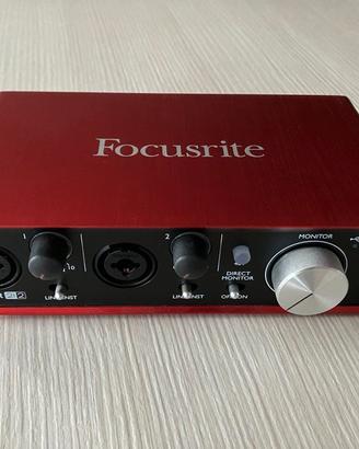 Scheda audio Focusrite Scarlett 2i2 2nd generation