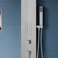 Pannello doccia idromassaggio acciao inox