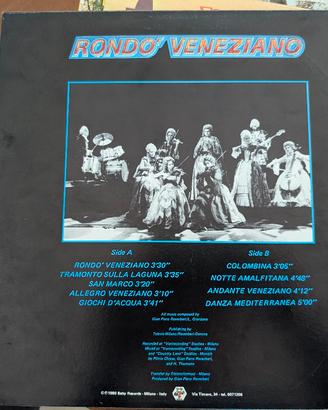 vinile rondò veneziano
