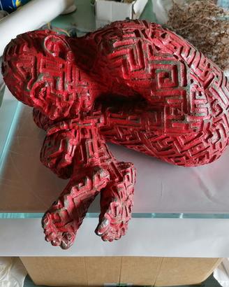 Scultura in bronzo "Intrico" Artista Rabarama