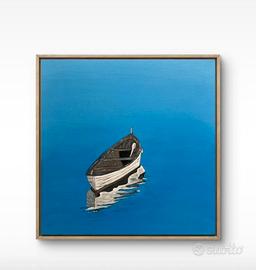 Silenzio nel mare blu.