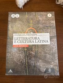 testo scolastico LETTERATURA E CULTURA LATINA 3