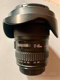 Zoom Canon 17-40 serie L NUOVO