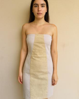 Vestito Patrizia Pepe senza maniche beige