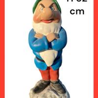 Statua Brontolo Nano Nani Biancaneve Giardino