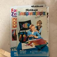 Pelikan fogli vintage carta colorata