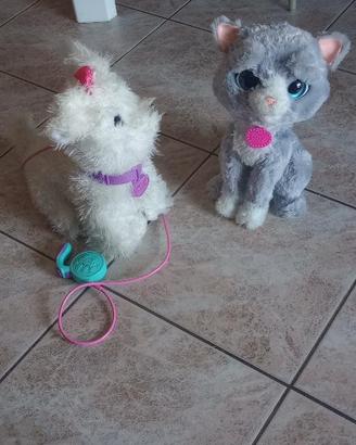 Cane+gatto giocattolo Fur Real elettrici