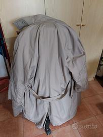 CAPPOTTO LANA SCOZZESE ,  TRENCH COAT , MONTONE