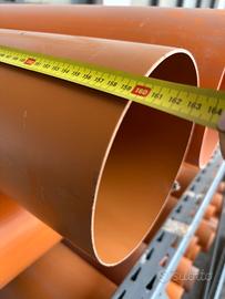 Tubo in pvc arancio lunghezza 160 cm