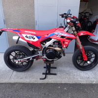 Honda crf 450r motard 23/25 targata