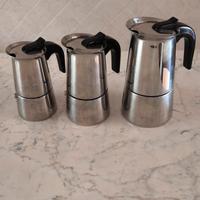 set tre caffettiere GB