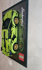 Quadro da esposizione per Lamborghini Sian lego 50