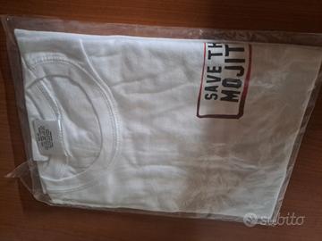  lotto 10 magliette 100%cotone tag.m