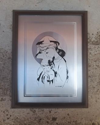 Quadro sacro Madonna con Bambino