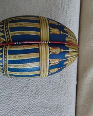 Vintage simil Fabergé decorativo in metallo