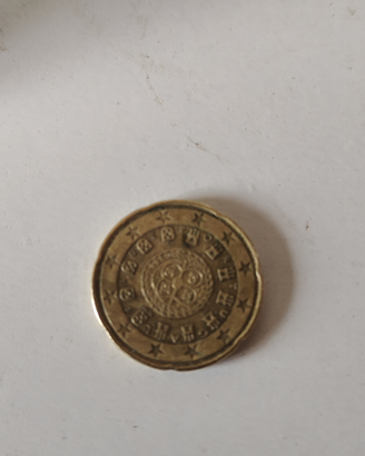 moneta 20 cent rara portogallo