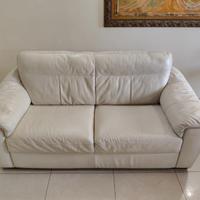 DIVANO 3 POSTI IN VERA PELLE - NATUZZI