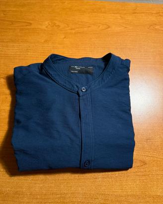 Camicia uomo blu taglia m Piazza Italia