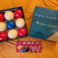 PALLE da Biliardo - Blocco 4 SET Belgium ARAMITH
