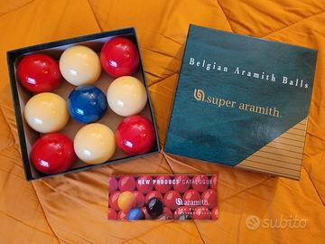 PALLE da Biliardo - Blocco 4 SET Belgium ARAMITH