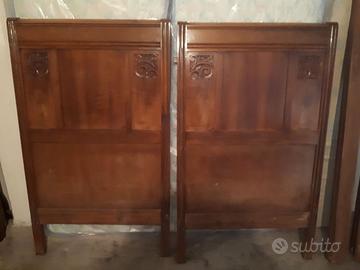 letto matrimoniale del 1930