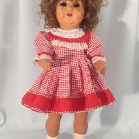 BAMBOLA VINTAGE ANNI 40 NO FURGA BONOMI OTTOLINI