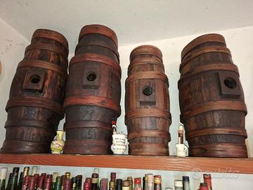 caratelli in legno